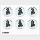 Pediatrische therapie superhelden beloningssticker ronde sticker (Vel)
