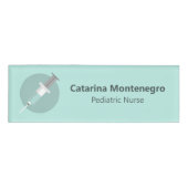 Pediatrische verpleegkundige Aangepaste decoratiev Naambadge (Voorkant)