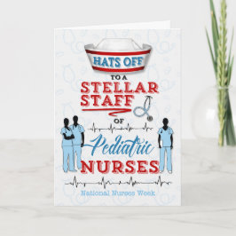 Pediatrische verpleegkundige Week Bedankkaart