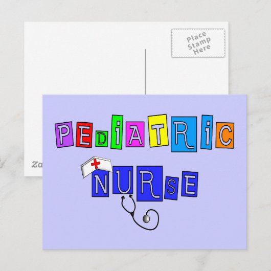 Pediatrische verpleegkundigen Giften Briefkaart (Voorkant / Achterkant)