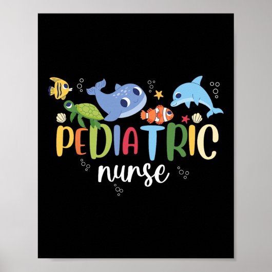 Pediatrische Verpleegkundigen Peds Ocean Zee Appre Poster (Voorkant)