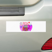 Pediatrische verpleegkundigen, unieke vun-Design Bumpersticker (Op auto)