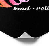 Pediatrische verpleegkundigen Word Cloud Waterverf Poster (Hoek)