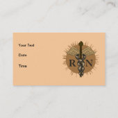 Pediatrische verpleegmotto visitekaartje (Achterkant)