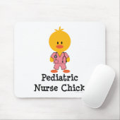 Pediatrische verpleegster Chick Mousepad Muismat (Met muis)