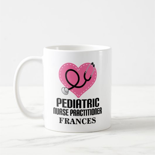 Pediatrische verpleegster koffiemok (Links)