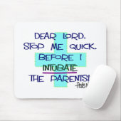 Pediatrische verpleegster PICU, grappige zuster-ca Muismat (Met muis)