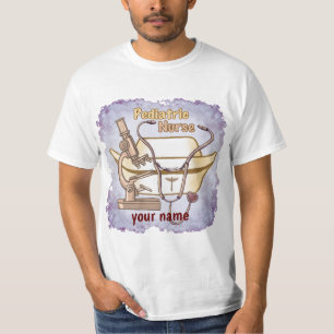 Pediatrische verpleegster t-shirt