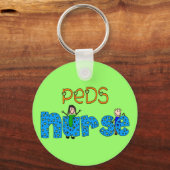 Pediatrische verpleegsters Giften Sleutelhanger (Voorkant)