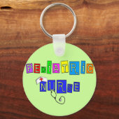 Pediatrische verpleegsters Giften Sleutelhanger (Voorkant)