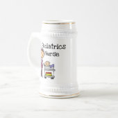 Pediatrische verpleegt en tshirts bierpul (Voorkant links)