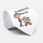 Pediatrische verpleegt en tshirts stropdas (Opgerold)
