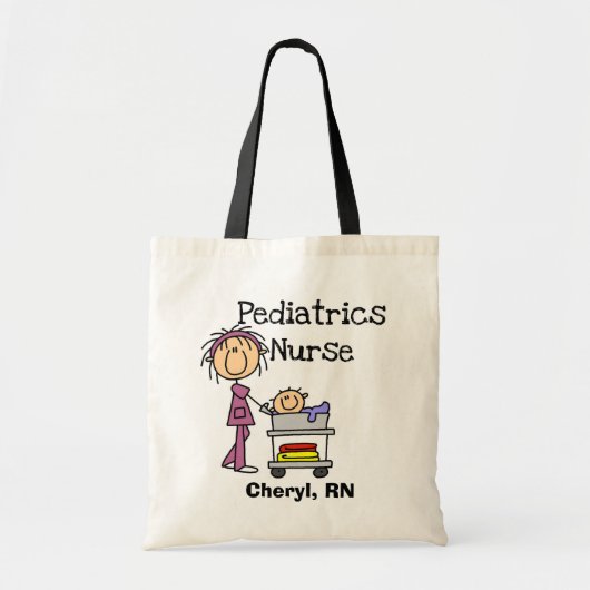 Pediatrische verpleegt en tshirts tote bag (Voorkant)