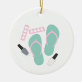 pedicure keramisch ornament (Voorkant)