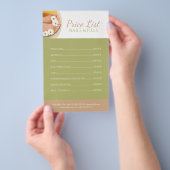 Pedicure Nail Pedicurist Feet Spa Chamomile Flyer (Hand)