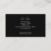 PEDICURE NAIL SALON VISITEKAARTJES (Achterkant)