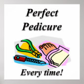 Pedicure Poster Matte (Voorkant)