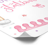 Pedicure Station Mani-Pedi Feest Manicure Spa Meis Poster (Hoek)