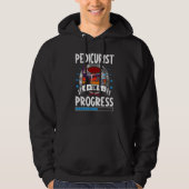 Pedicurist In Progress Trainee Student Hoodie (Voorkant)