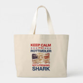 Pedigree Dog Service Dog Masters Moed Grote Tote Bag (Achterkant)