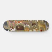 Pedigree Dog Wallpaper Skateboard (Horizontaal)