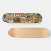Pedigree Dog Wallpaper Skateboard (Horizontaal)