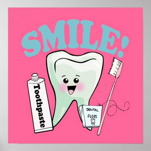 Pedodontist Pedodontist Pedodonatiestand Poster (Voorkant)