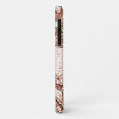 Pedra áspera em marrom claro cremoso Case-Mate iPhone case (Achterkant/links)