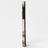 Pedra áspera em marrom claro cremoso Case-Mate iPhone case (Achterkant/links)