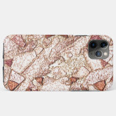 Pedra áspera em marrom claro cremoso Case-Mate iPhone case (Achterkant (horizontaal))