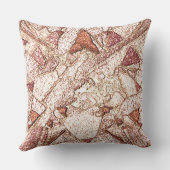 Pedra áspera em marrom claro cremoso kussen (Achterkant)