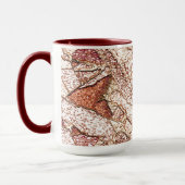 Pedra áspera em marrom claro cremoso mok (Links)