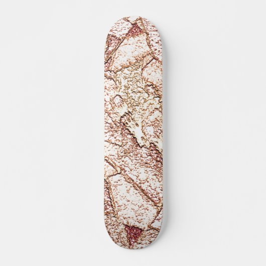 Pedra áspera em marrom claro cremoso persoonlijk skateboard (Voorkant)