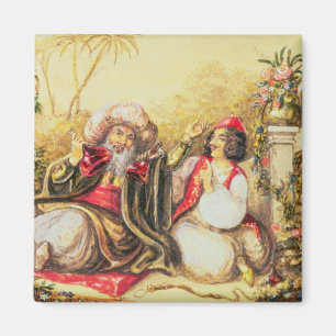 Pedrillo die Osmin met drink speelt Magneet