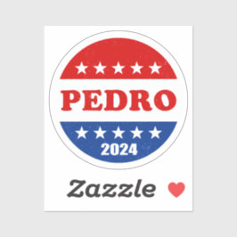 Pedro 2024 Beste presidentiële kandidaat Sticker