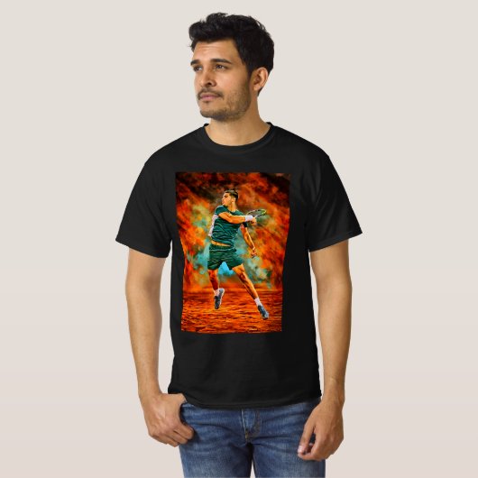 " Pedro Aguiar art" T-shirt (Voorkant volledig)