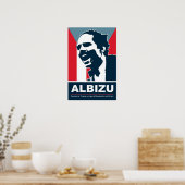 Pedro Albizu Campos - Bandera Poster (Keuken)