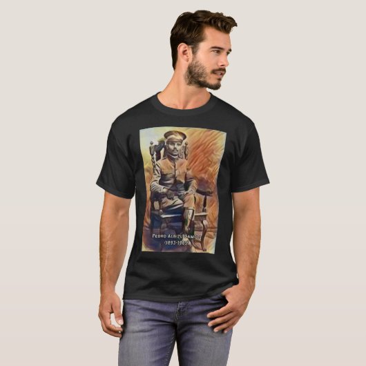 Pedro Albizu Campos T-shirt (Voorkant volledig)