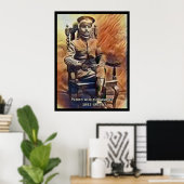 Pedro Albizu Campos Vintage Poster (Thuiskantoor)