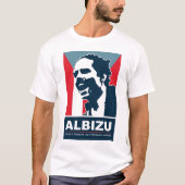 Pedro Albizu Campos - White T-Shirt (Voorkant)