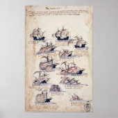 Pedro Alvares Cabral Poster (Voorkant)