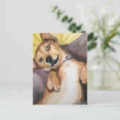 Pedro de Chiweenie Briefkaart (Staand voorkant)