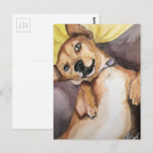 Pedro de Chiweenie Briefkaart (Voorkant / Achterkant)