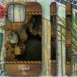 Pedro Iguana 0768 iPhone 16 Pro Max Hoesje