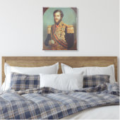 Pedro II Emperor van Brazilië Canvas Afdruk (Insitu (Slaapkamer))