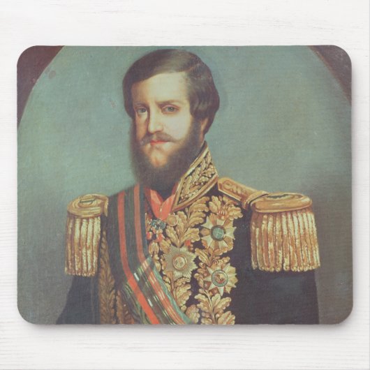 Pedro II Emperor van Brazilië Muismat (Voorkant)