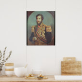 Pedro II Emperor van Brazilië Poster (Keuken)