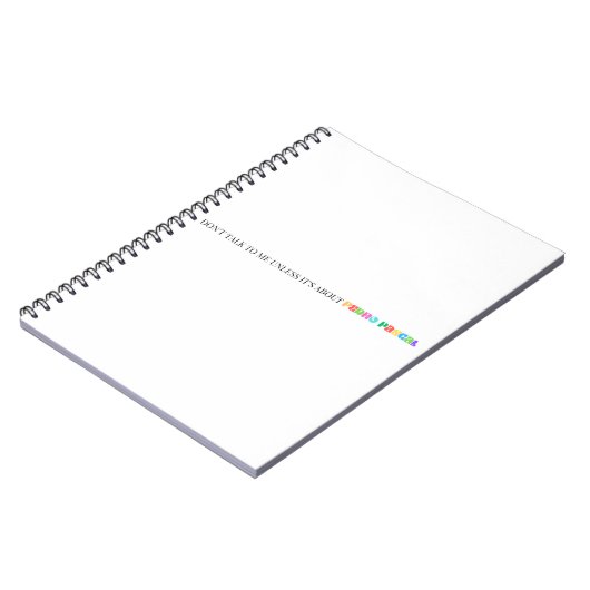 Pedro Pascal Funny Rainbow Notitieboek Journal (Linkerzijde)