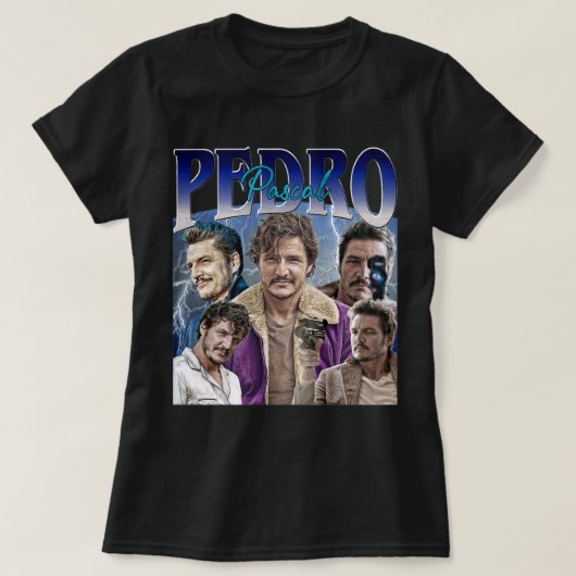 Pedro Pascal Homage T-shirt (Design voorkant)