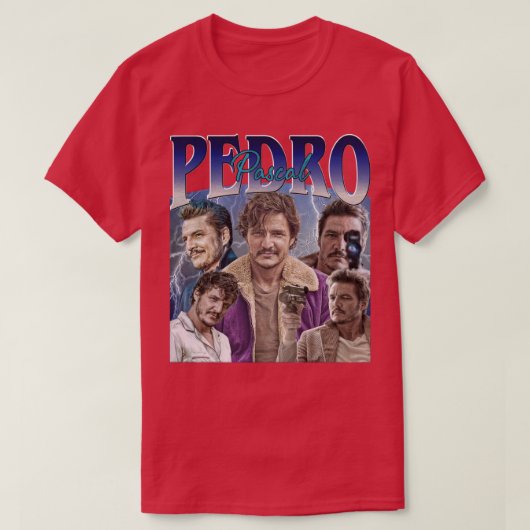 Pedro Pascal Homage T Shirten T-shirt (Design voorkant)